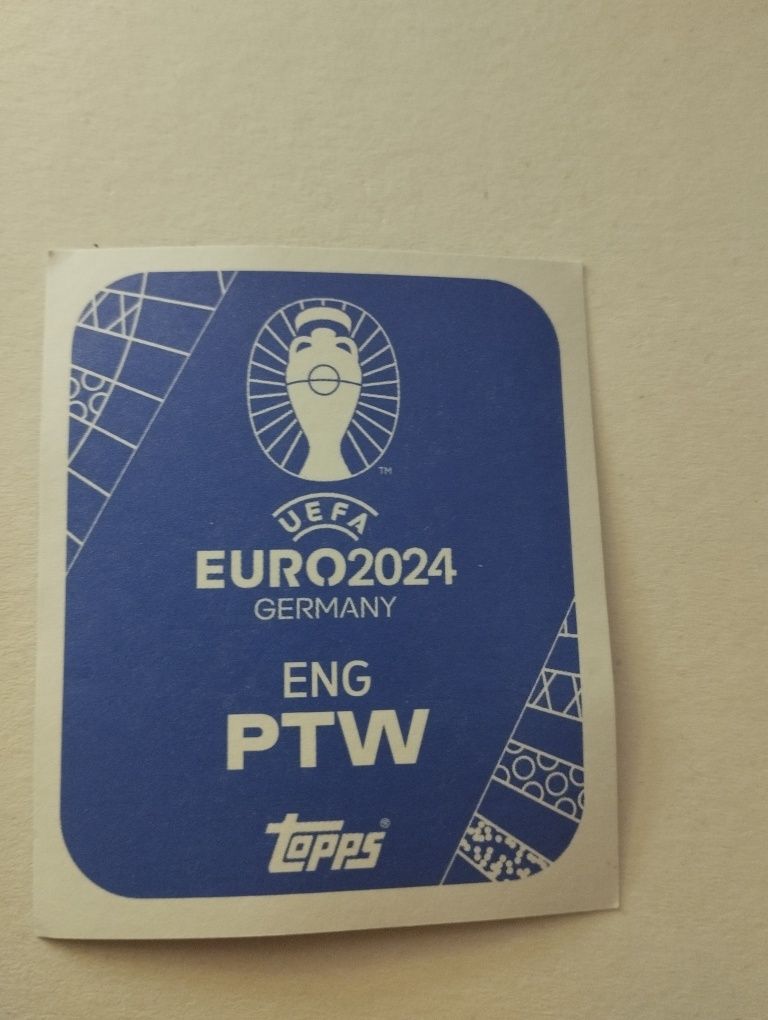 Topps euro 2024 stickers Blue Parallel