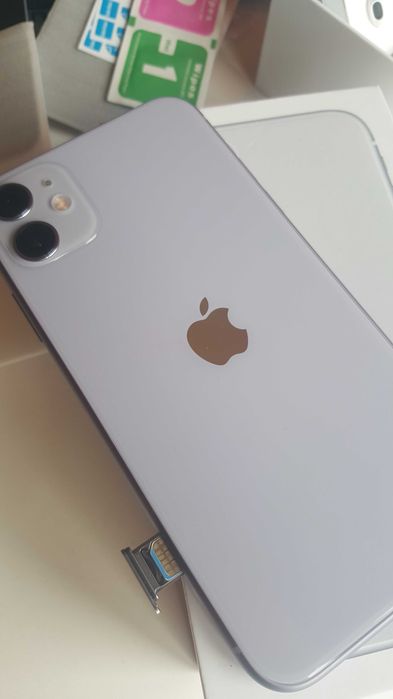 Нов Iphone 11 128 Purple DUAL