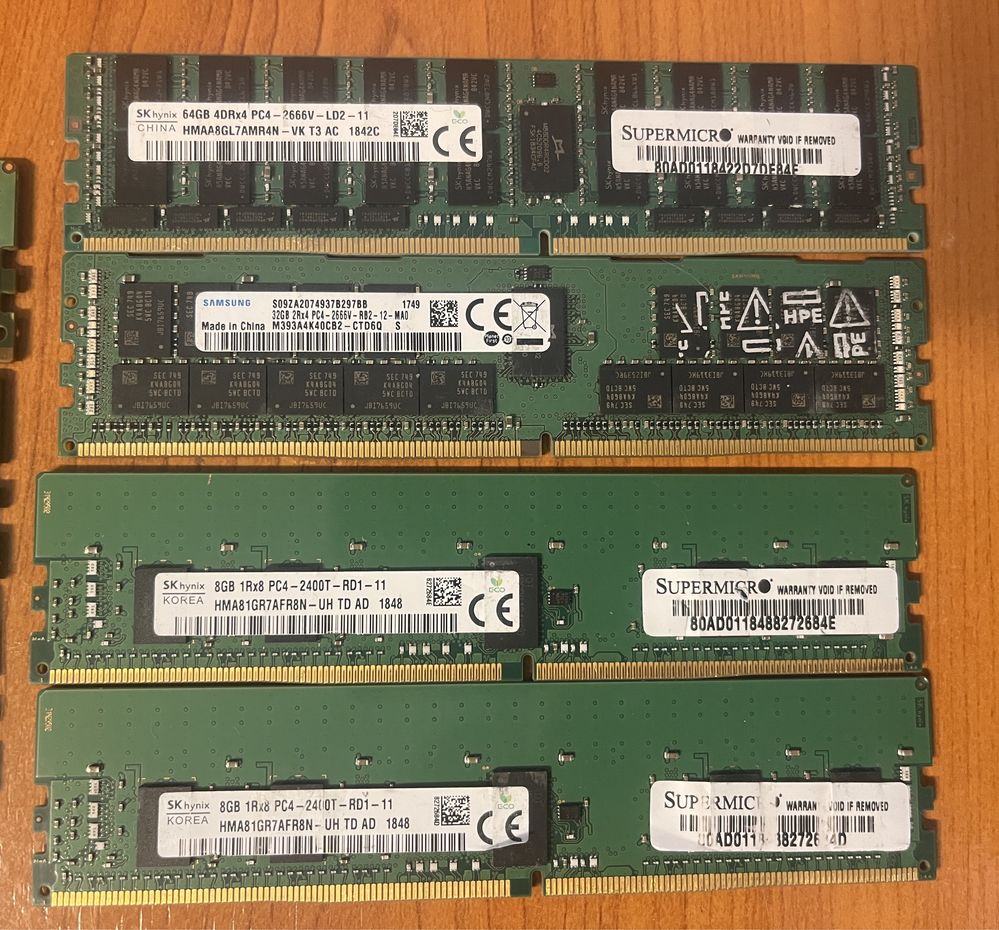 Placuta DDR 4 ram pentru server