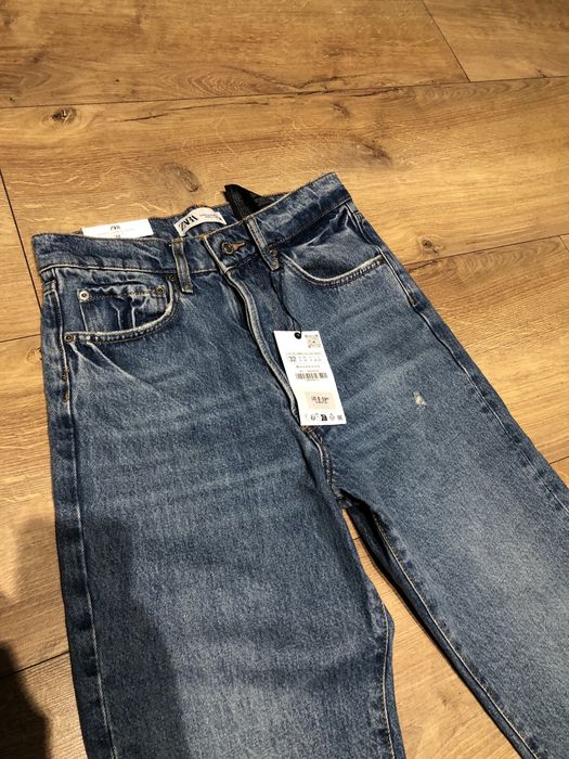 Zara дънки с етикет