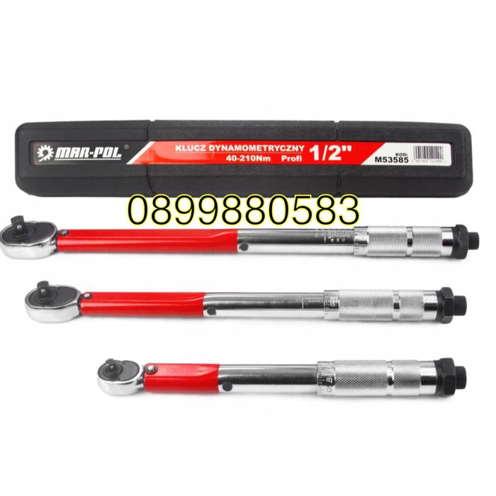 Динамометричен ключ 1/2" 40-210 Nm  Mar-Pol