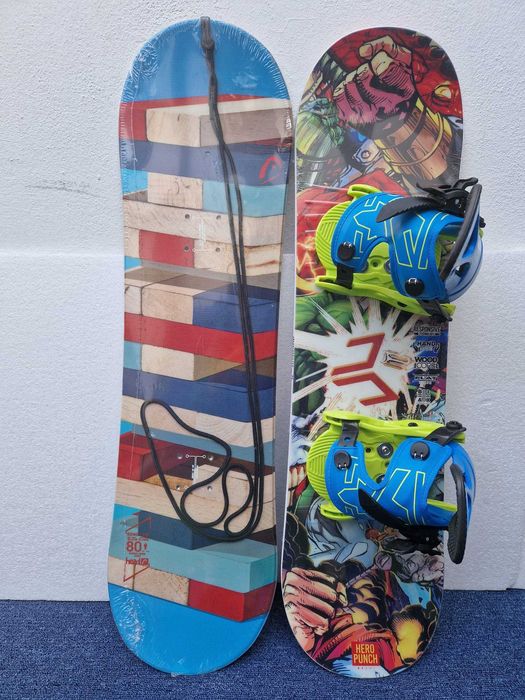 Placa snowboard 80 cm noi cu legaturi noi buy back