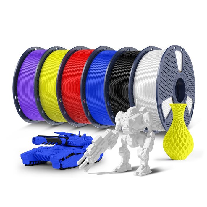 Филамент за 3д принтер Filament Pla, petg, rainbow