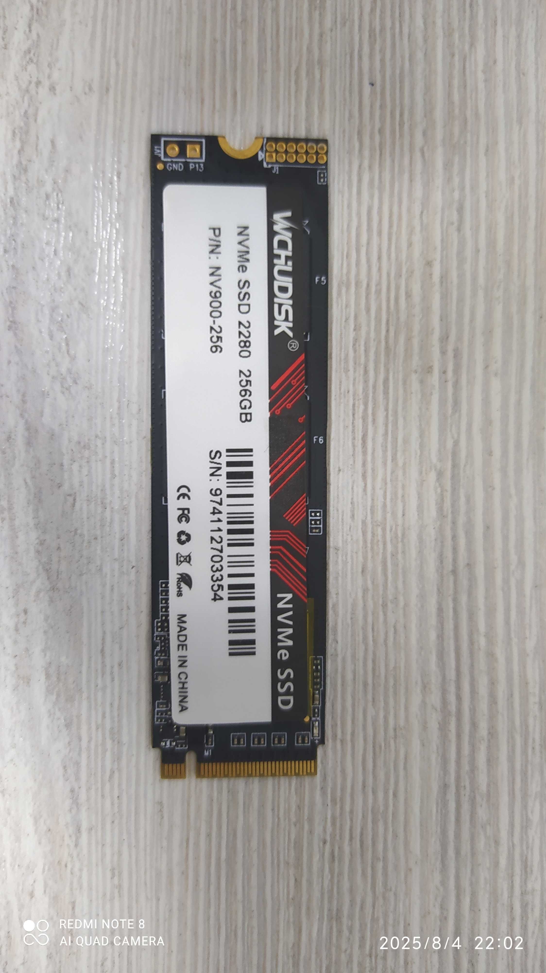 SSD sata 512gb  & NVMe 256 gb