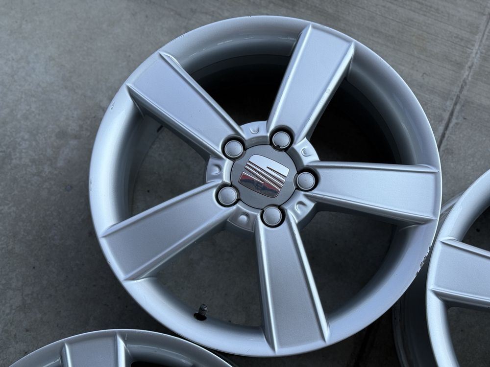 4бр. ОТЛИЧНИ Ориг. Джанти 5х112 за -SEAT/SKODA/VW/VAG- 7Jx17H2, ET54