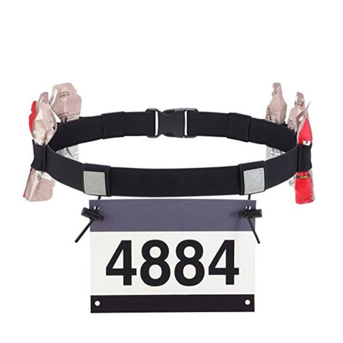 Kолан за номера за маратон(race number belt, waist run belt)