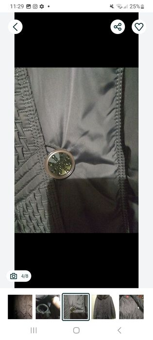 Зимняя тёплая куртка пальто