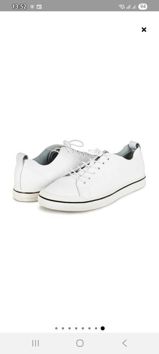 НОВЫЕ натуральная кожа кроссовки кеды мужские 44 рр