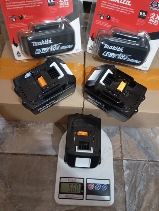 10 buc baterii acumulatori makita 6 A