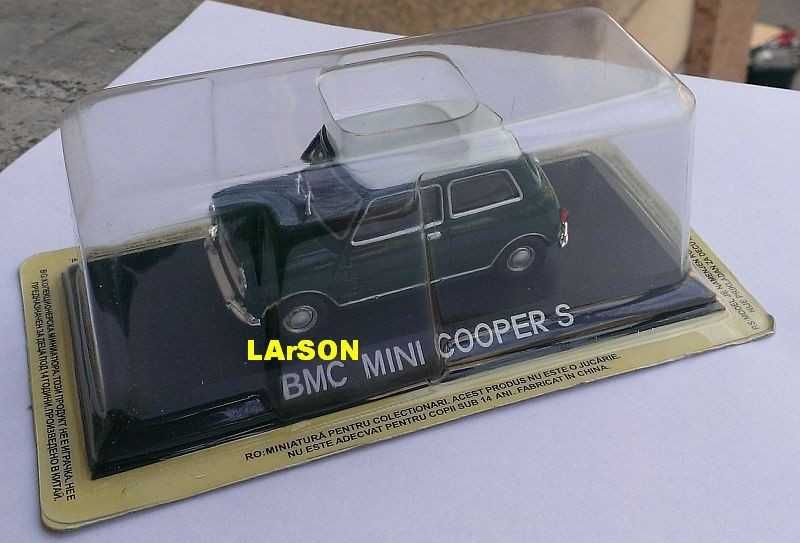 Macheta BMC Mini Cooper S 1962 - DeAgostini Masini de Legenda 1/43