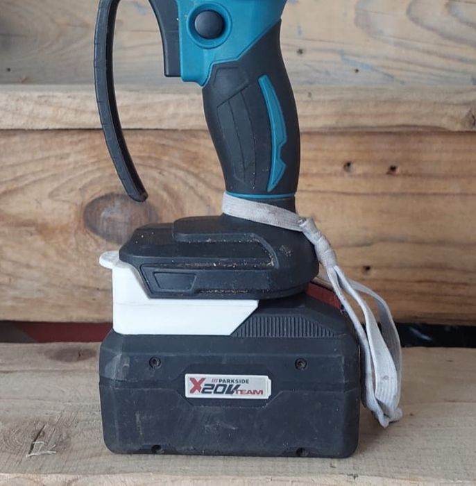 Adaptor baterie printat 3D, Parkside, DeWalt, Milwaukee, Bosch, Makita