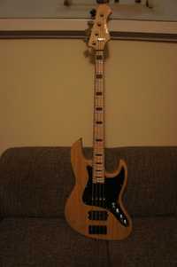 Chitara bass Harley Benton Enhanced MJ-4MN Natural