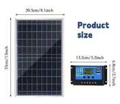 Kit Panou solar + controler camping drumeții încărcare telefoane etc