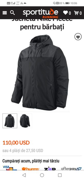 Vând geaca Nike bărbați