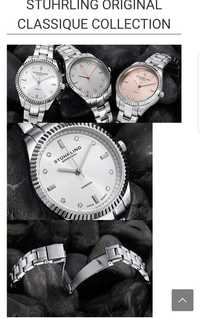 Super ceas, Stuhring Original cu diamante!!!