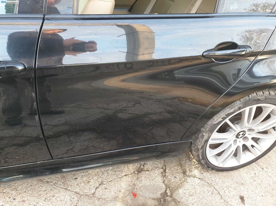 Usa Usi Portiera Portiere Stanga Spate Dezechipata BMW Seria 3 E90 Berlina Sedan 2004 - 2011 Culoare 475 Black Sapphire Metallic [K1186]