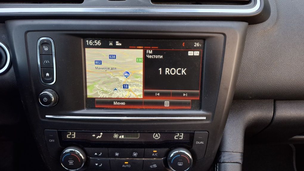 Renault R-Link2 -2025г. USB map update