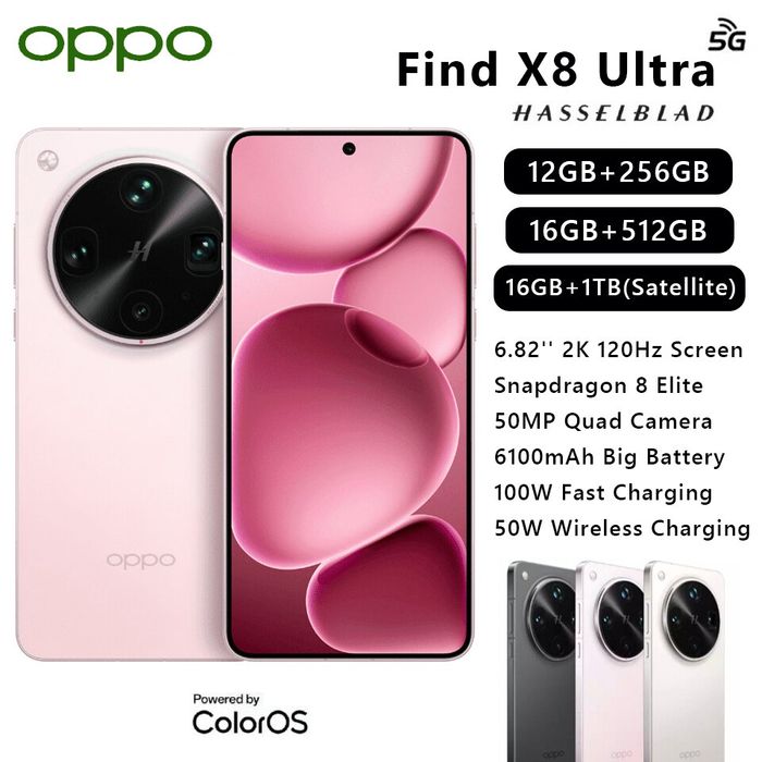 Vând oppo x 8 ultra 16/512gb pink