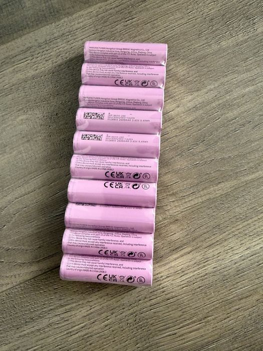 Acumulatori 18650 2600mAh noi