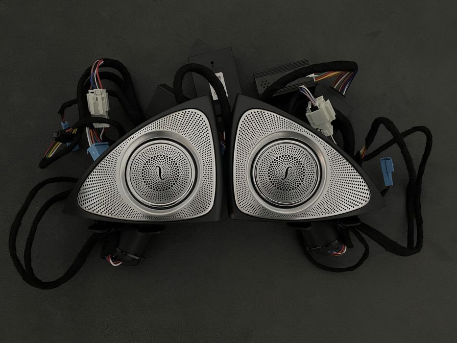 Difuzoare boxe Led Tweetere ventilatie guri usa Mercedes W205 W213
