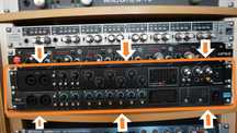 Focusrite Scarlett 18i20 (Gen2) și Focusrite OctoPre MkII