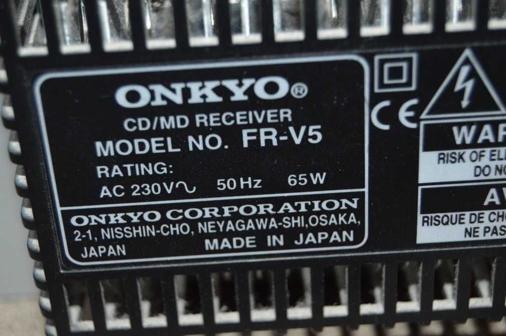 Onkyo CD MD receiver tuner FR-V5 minidisc - defect