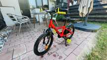 Bicicletă copii Btwin Racing 900 – 16″, roșie