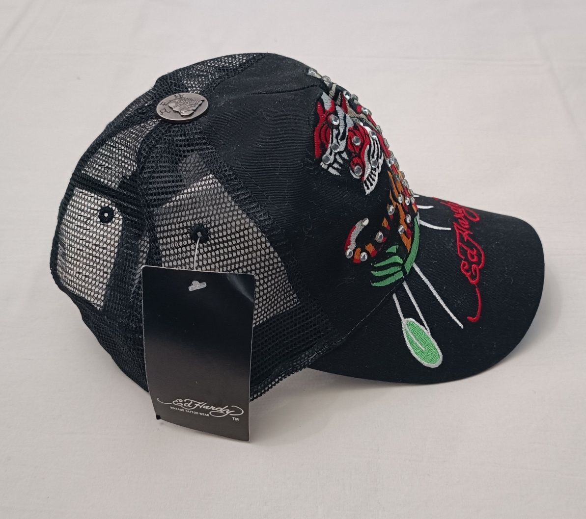 Ed Hardy Cap оригинална шапка с козирка One Size Fits All Универсален