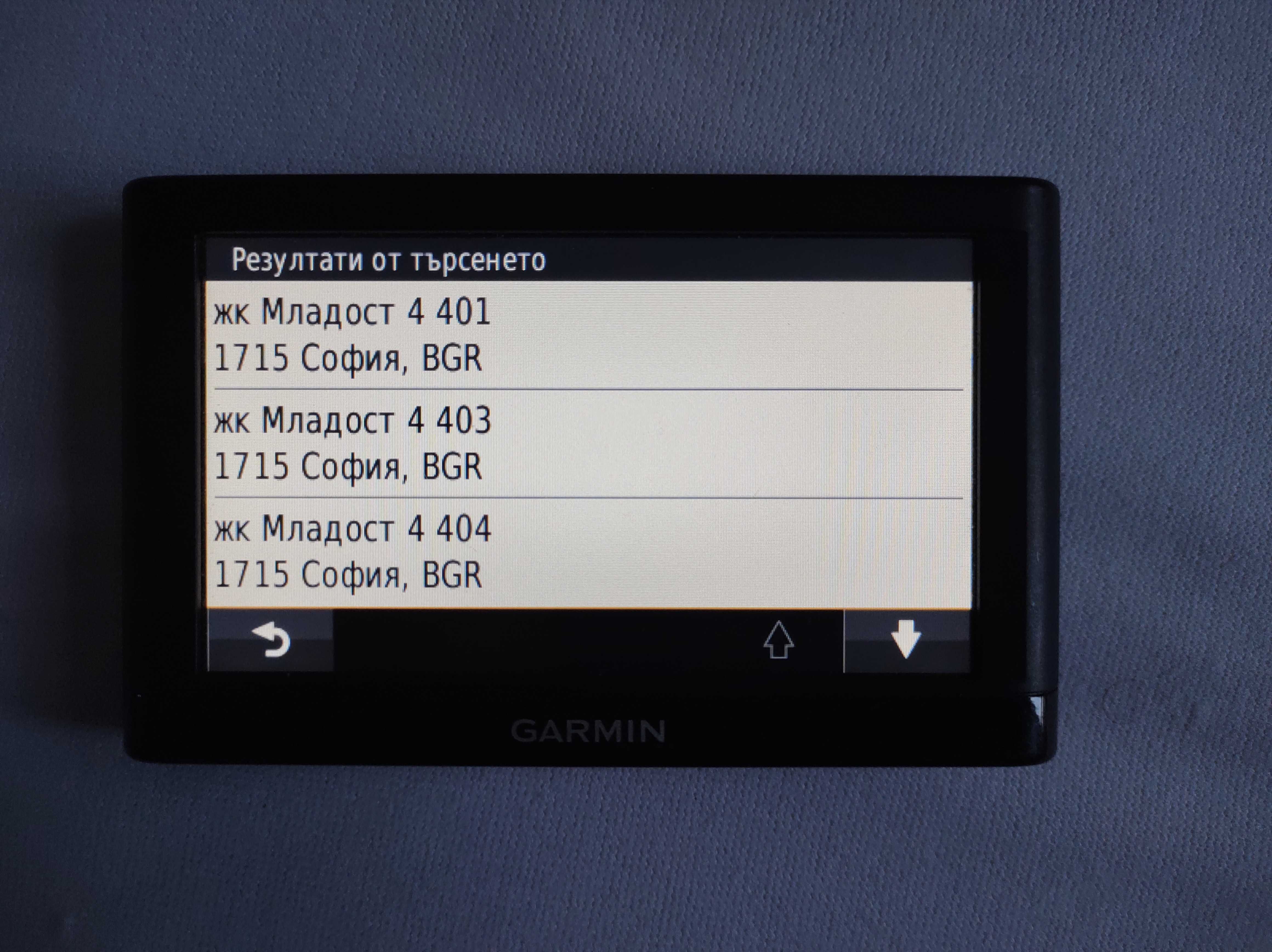 навигация Garmin Nuvi 54 екран 5 инча инсталирани карти цяла Европа/БГ
