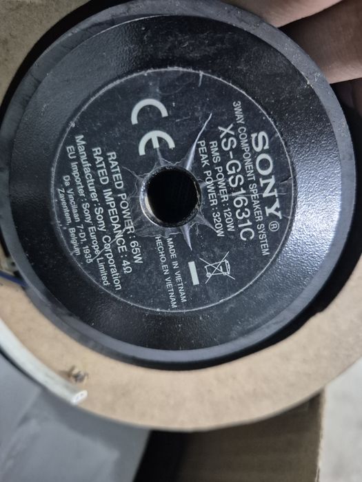 Sony XS-GS 1631 C 3x komponent