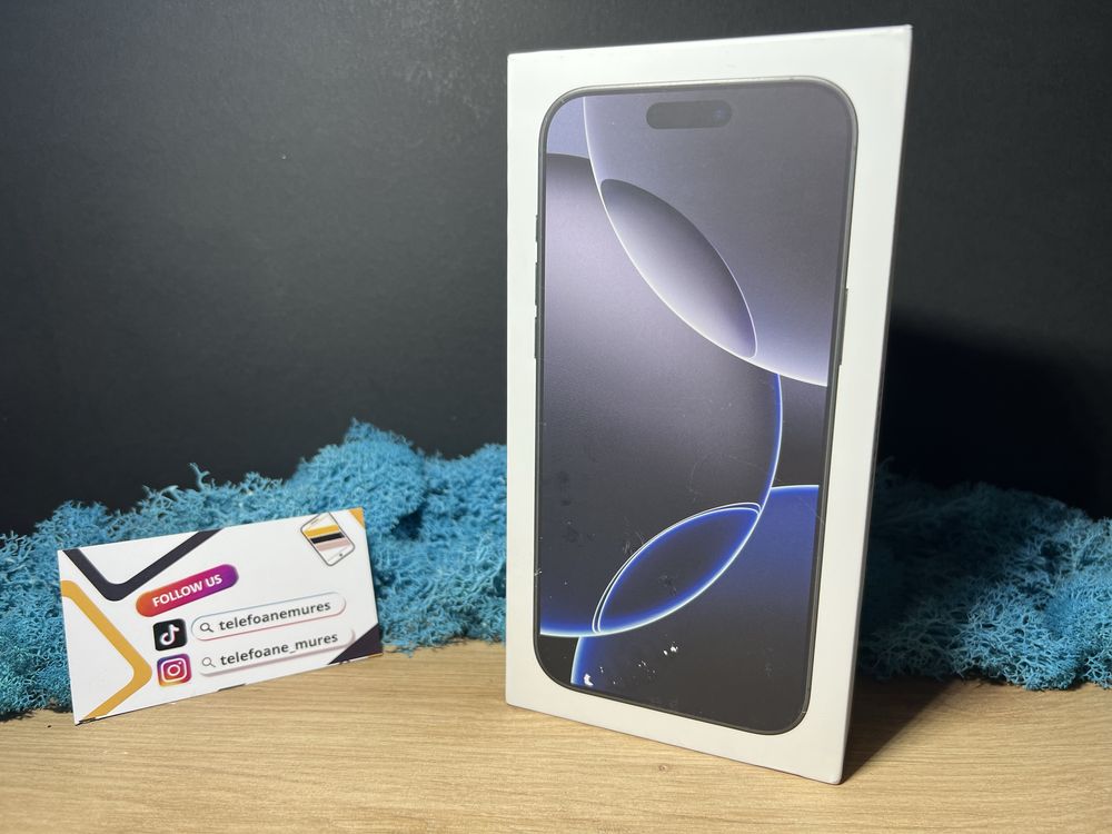 Iphone 16 Pro Max Sigilat 256Gb Negru 24 luni garantie Telefoane Mures