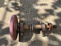Ax circular cu disc pentru slefuit