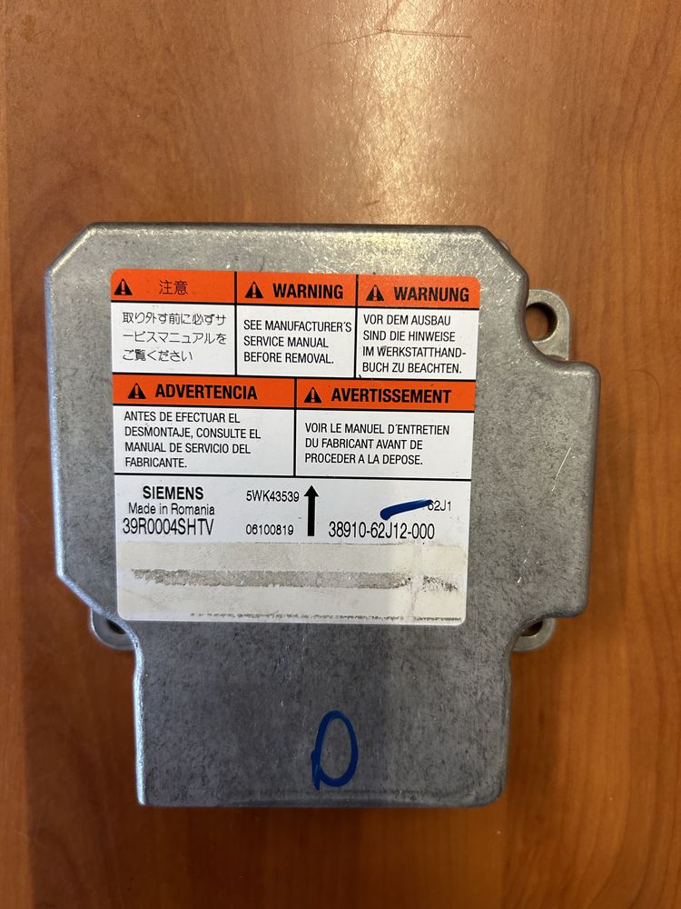 Calculator/modul airbag suzuki swift/sx4, fiat sedici