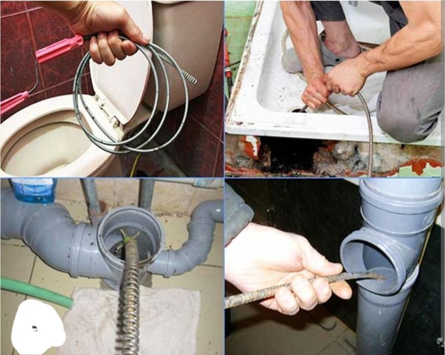 Услуги сантехника, прочистка канализационных систем, замена кранов