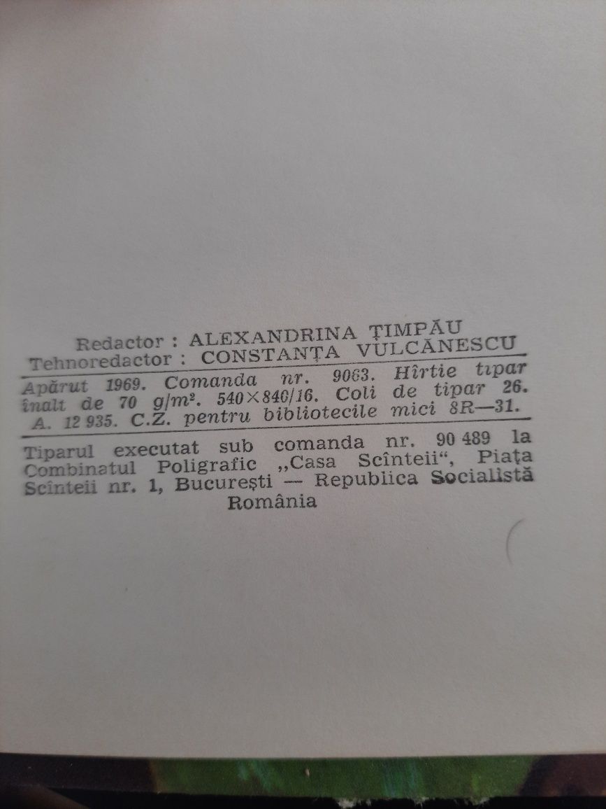 Dupa douăzeci de ani de Alexandre Dumas 1969 2 volume