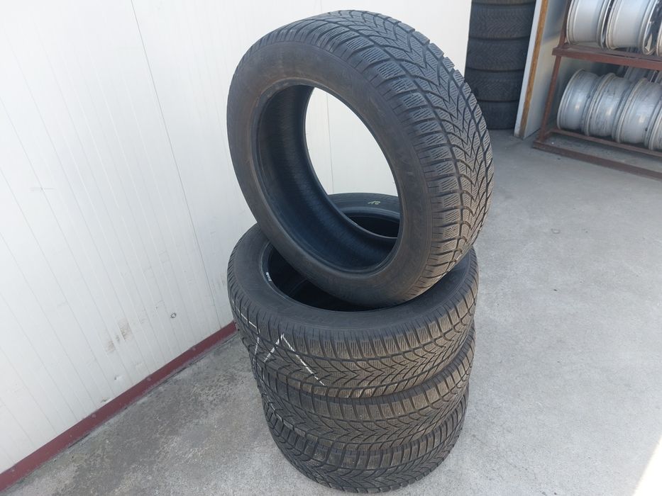 125 lei bucata! Set anvelope M+S/IARNA 225 55 18 Dunlop