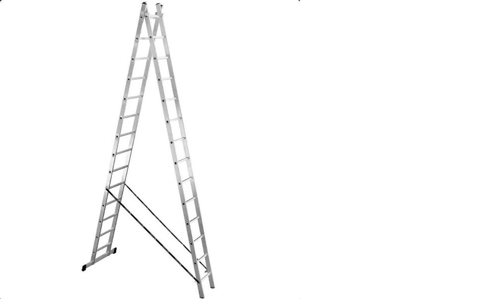 Алюминиевые лестницы турецкого бренда Perilla 2х ярусные