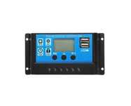 Regulator Solar PWM 30A 12V/24V 2x USB si LCD