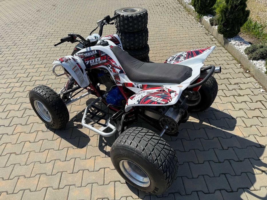 YAMAHA RAPTOR 660R impecabil 8roti masalier toba+telescop+flanse sport