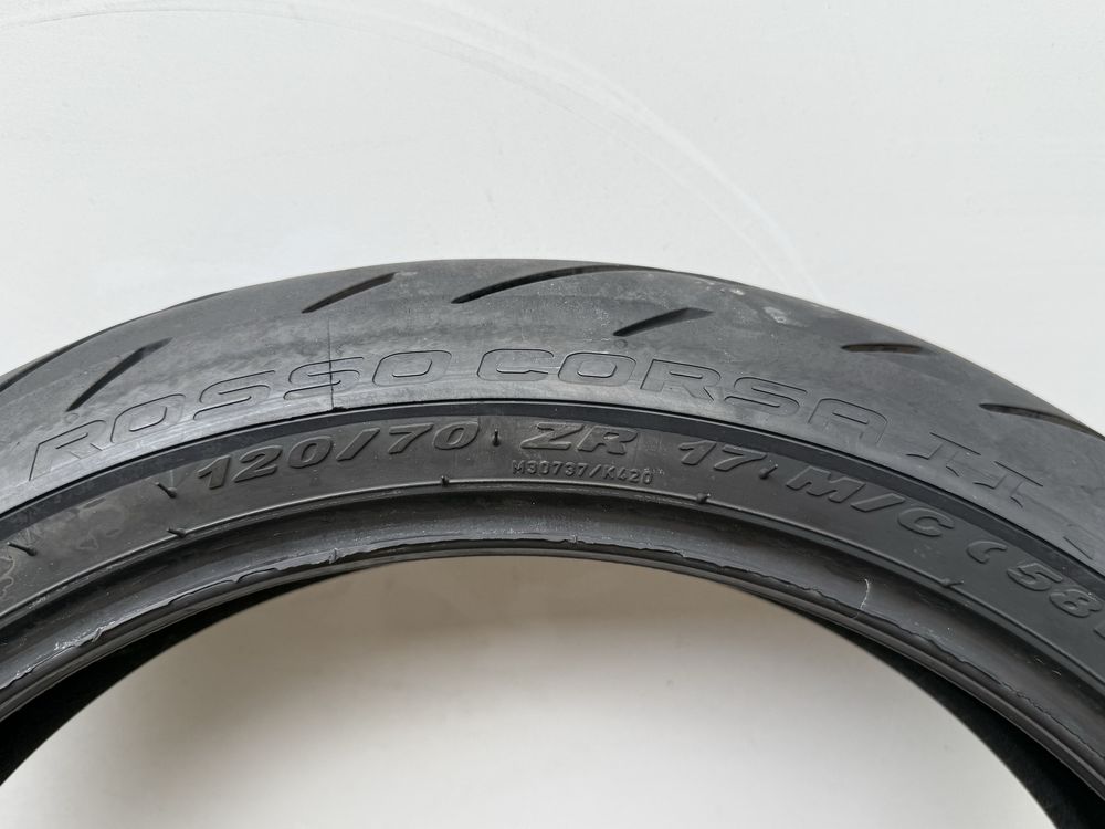 120/70/17 Pirelli rosso corsa