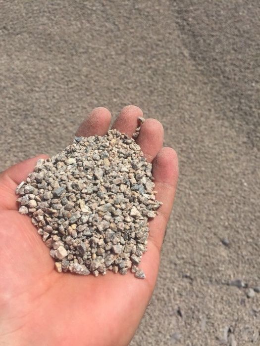 Песок мелкий, крупный , Отсев, щебень в мешках. Документы.