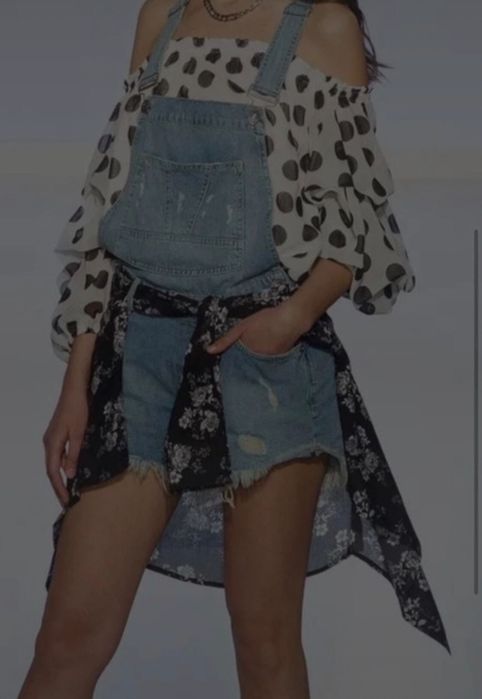 Salopeta denim Bsb S