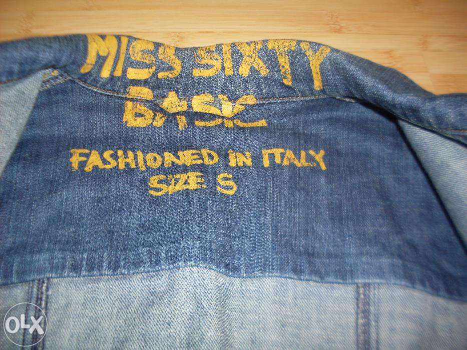 Geaca de jeans marca Miss Sixty originala, marimea S ( merge si la M)