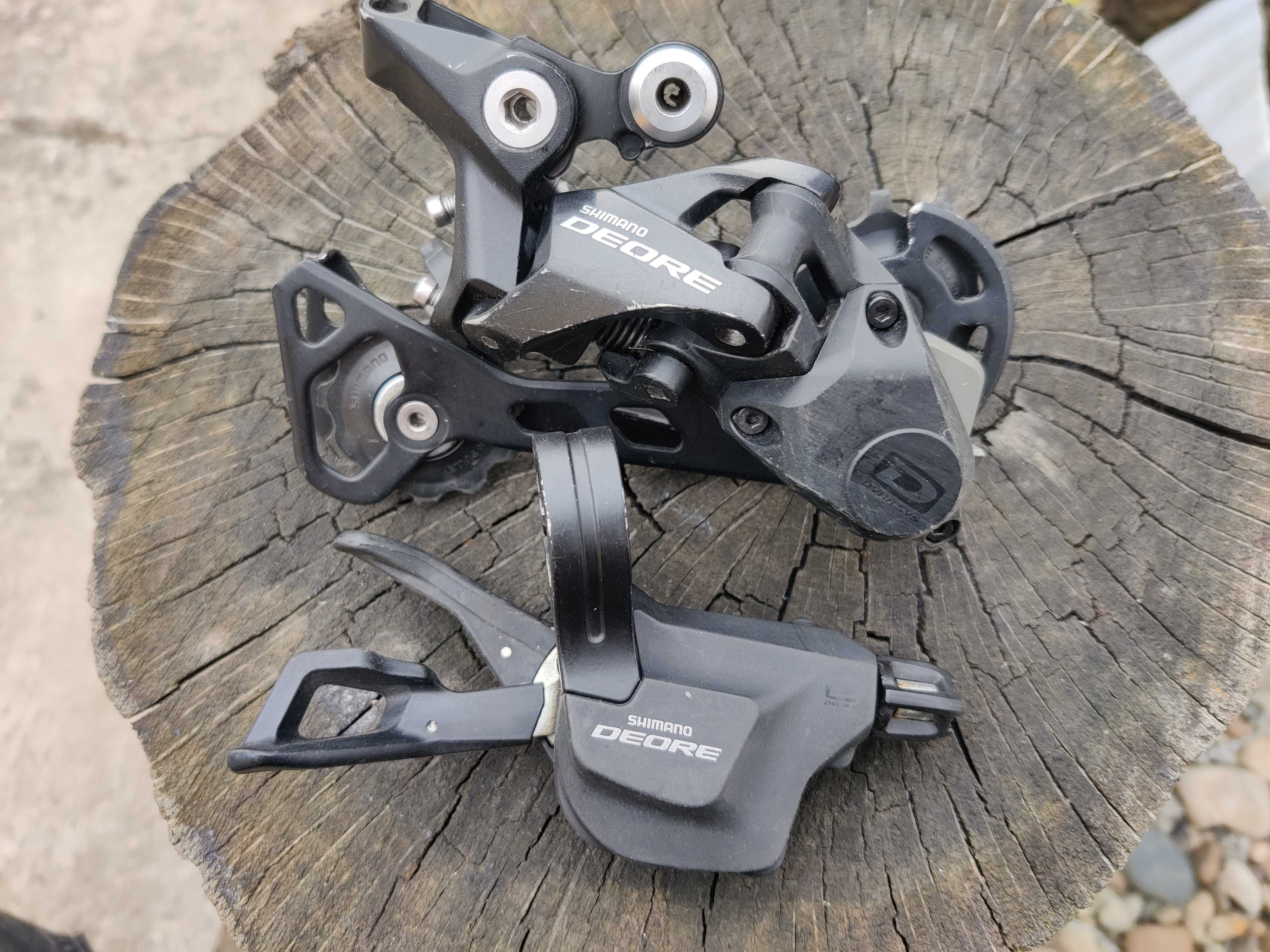 Schimbator/ deraior spate & maaneta/ shifter Shimano Deore M6000 10v.