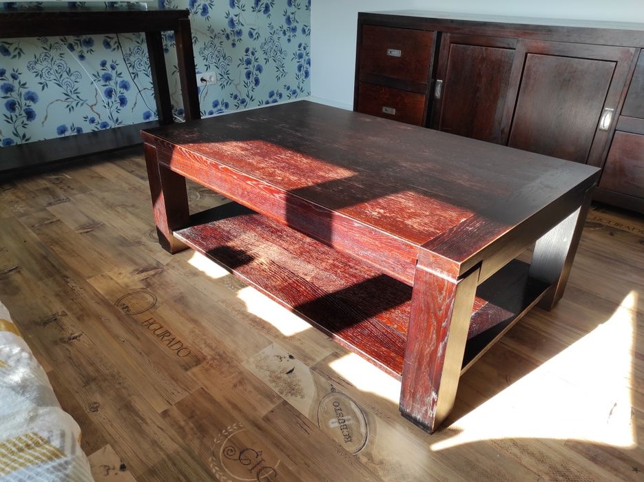 Mobila lemn masiv living Mobexpert