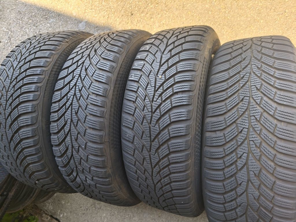 195/55/16" 4бр Continental winter contact ts870,dot4321,7mm