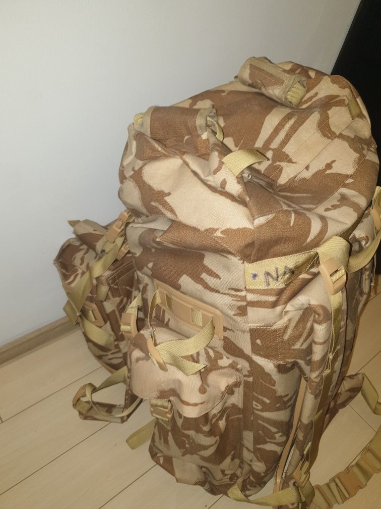 Ranita rucsac militara 90 litri deșert cu puișor armata  folosita