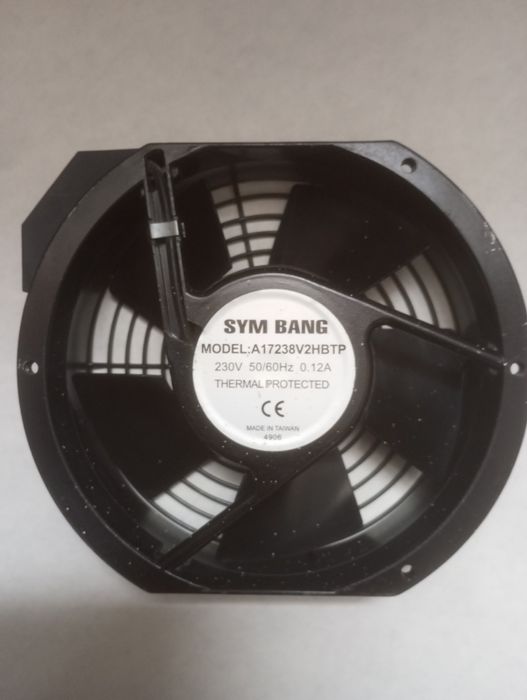 Вентилятор осевой - 220v 34 ватт 0.12 А