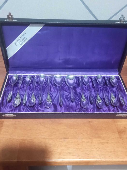 Set lingurițe din argint  – 14 buc, 180 grame