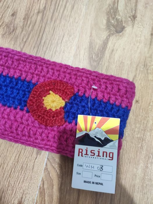 Banderola damă din lână handmade Nepal